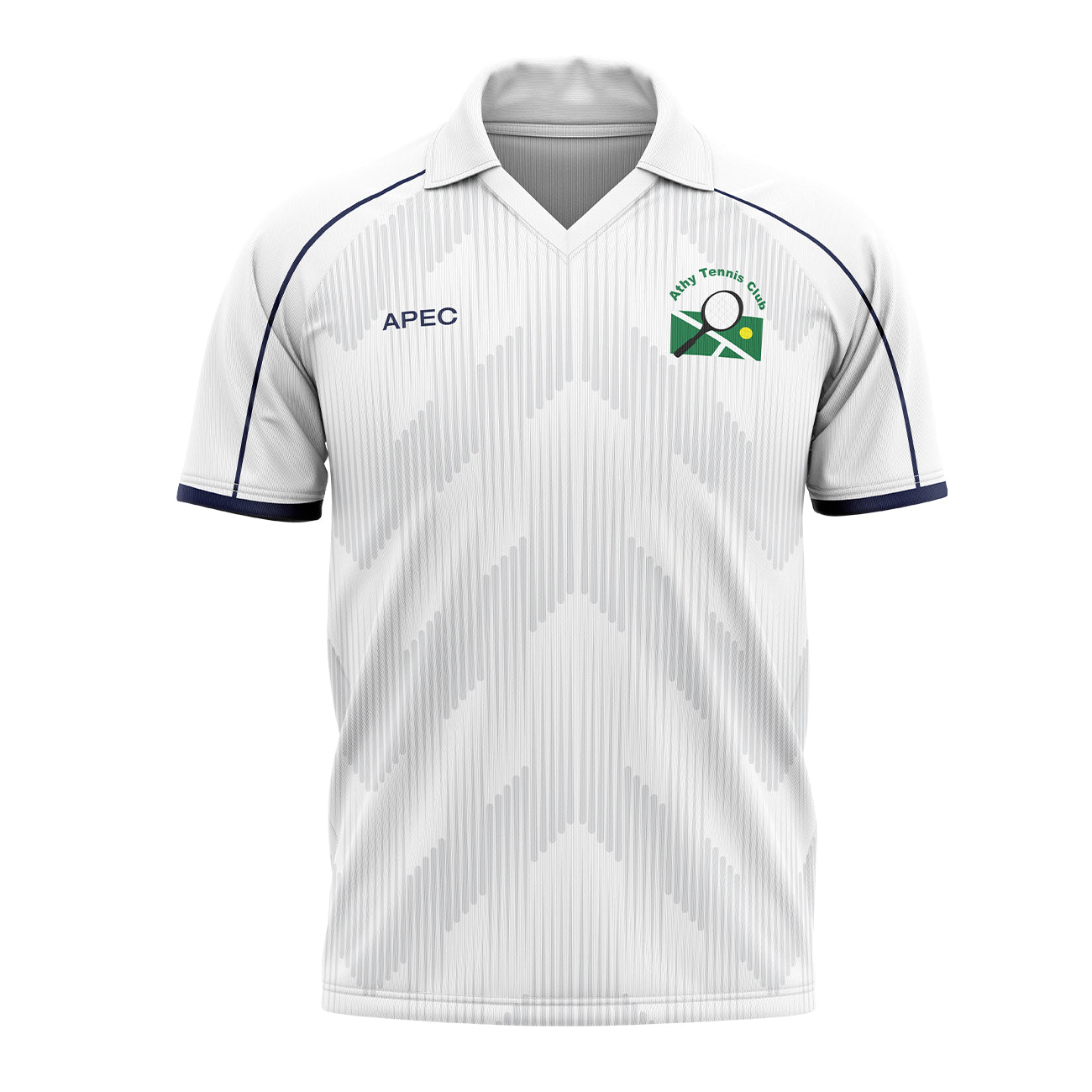 Athy Tennis Club Adult Polo Neck Jersey