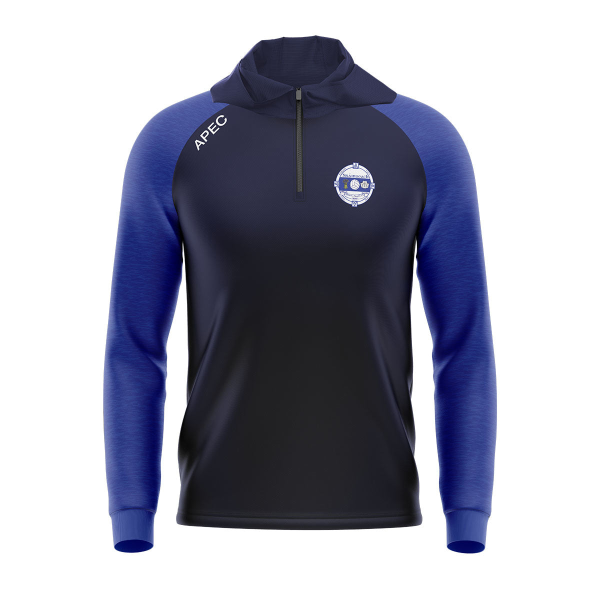 Grange GAA Adult Half Zip Hoodie