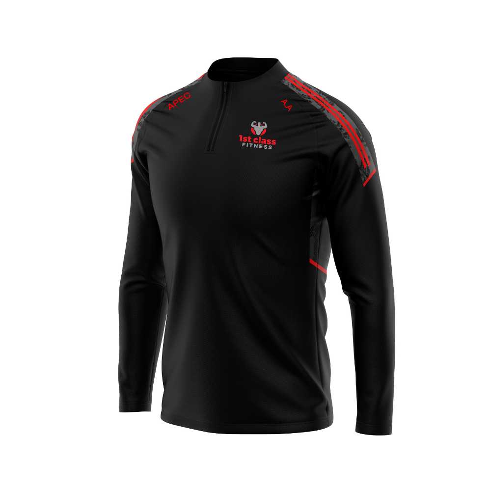 1st Class Fitness Adult Half Zip