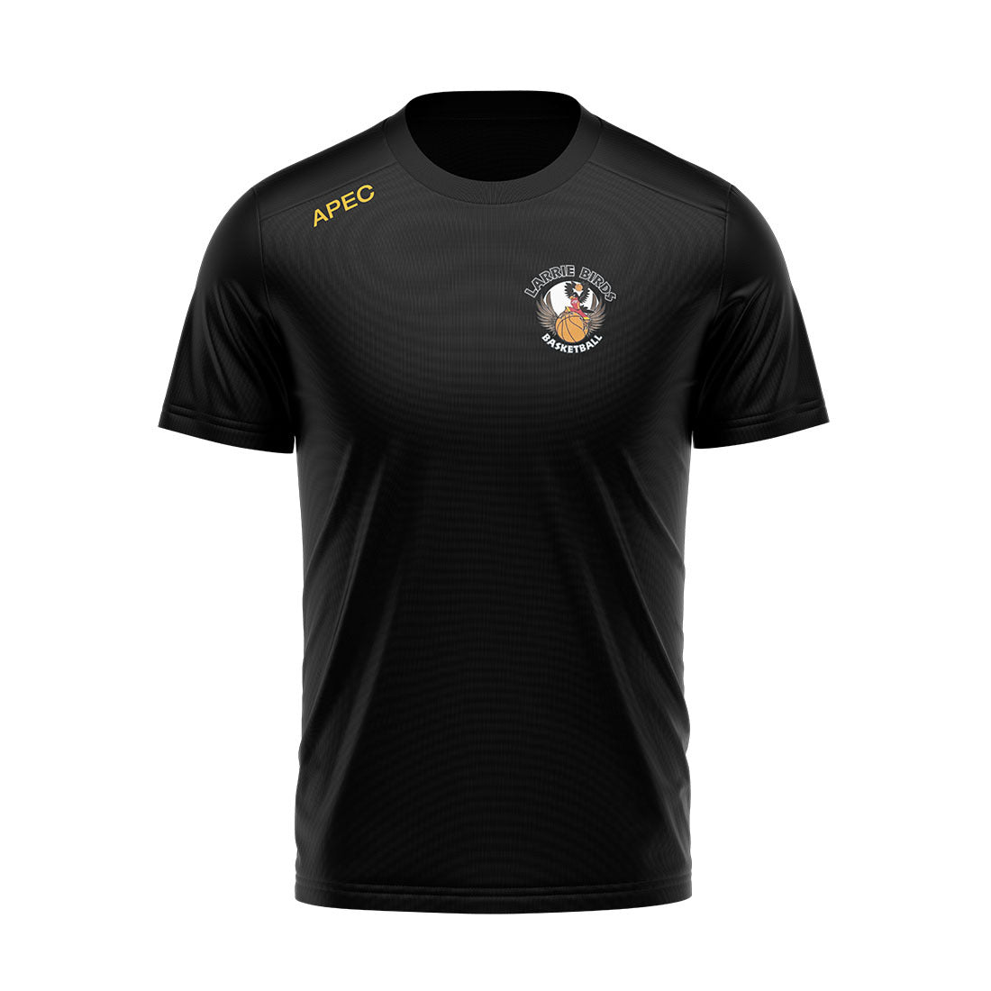 Larrie Birds Youth Black T-Shirt