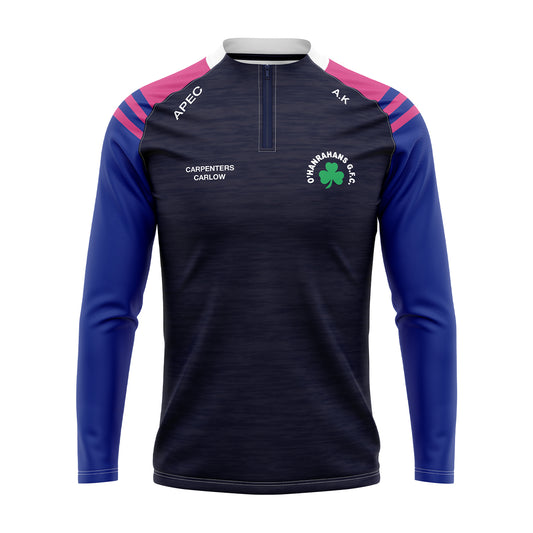 O'Hanrahans GFC Adult Pink Half Zip