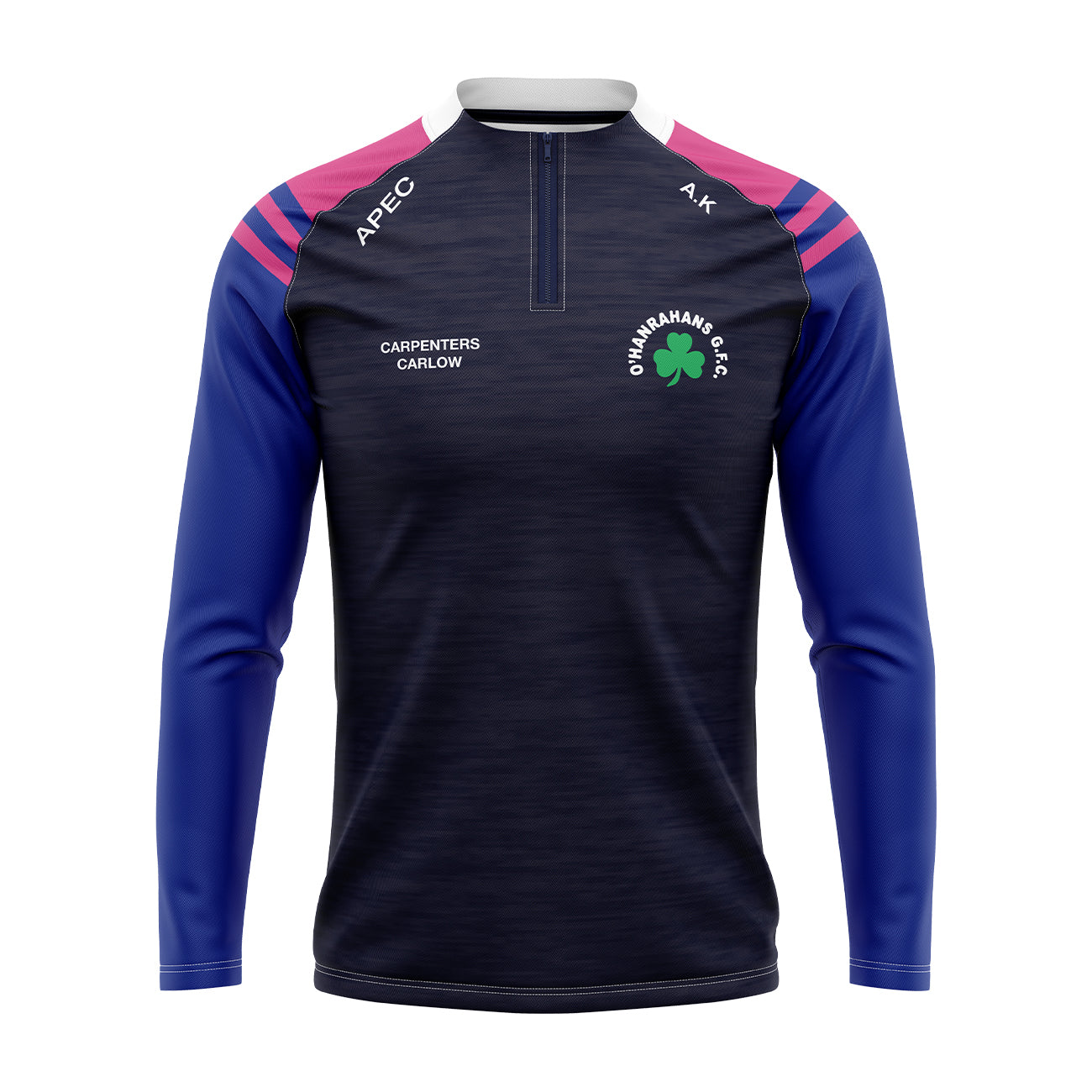 O'Hanrahans GFC Youth Pink Half Zip
