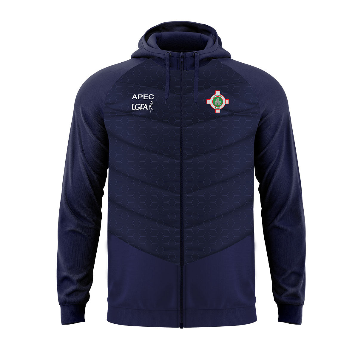 St. Brigids LGFA Adult Hybrid Hoodie