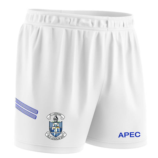 Old Leighlin GAA Adult White Gaelic Shorts