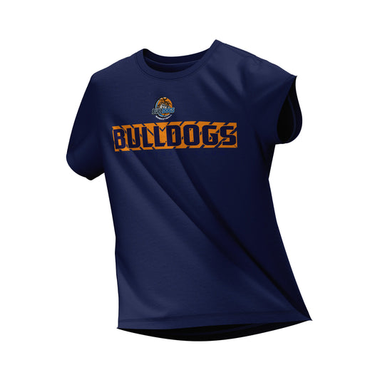 Balto Bulldogs Youth Navy Printed T-Shirt
