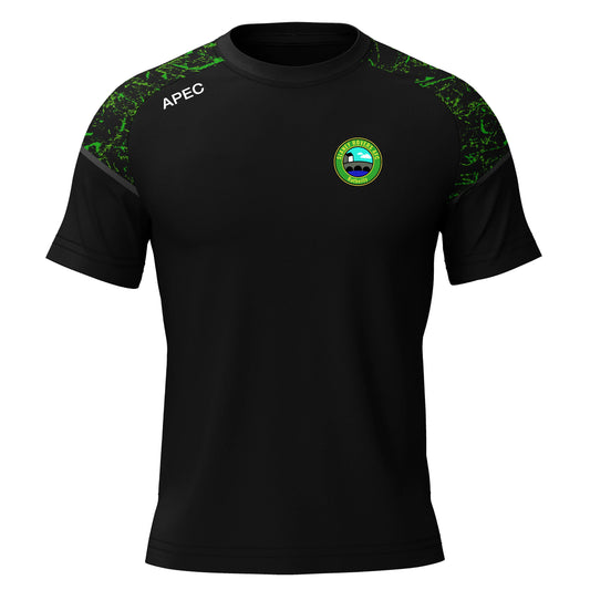 Slaney Rovers Youth Black T-Shirt