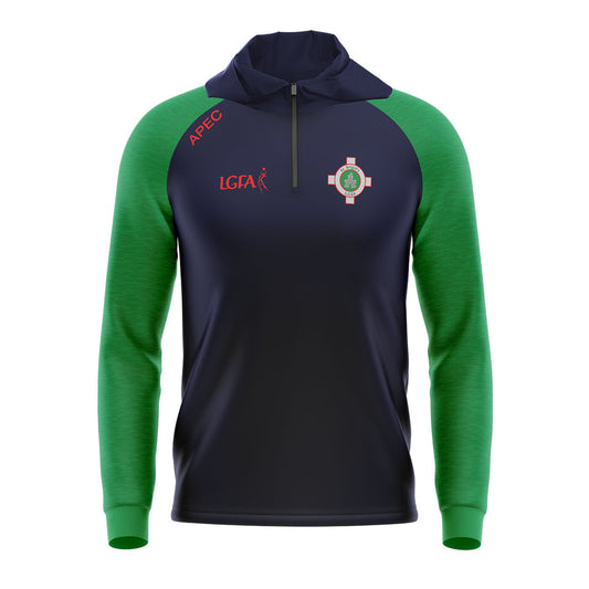 St. Brigids LGFA Adult Half Zip Hoodie